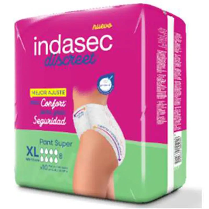Indasec Discreet Pant Plus XL, 12 τεμάχια