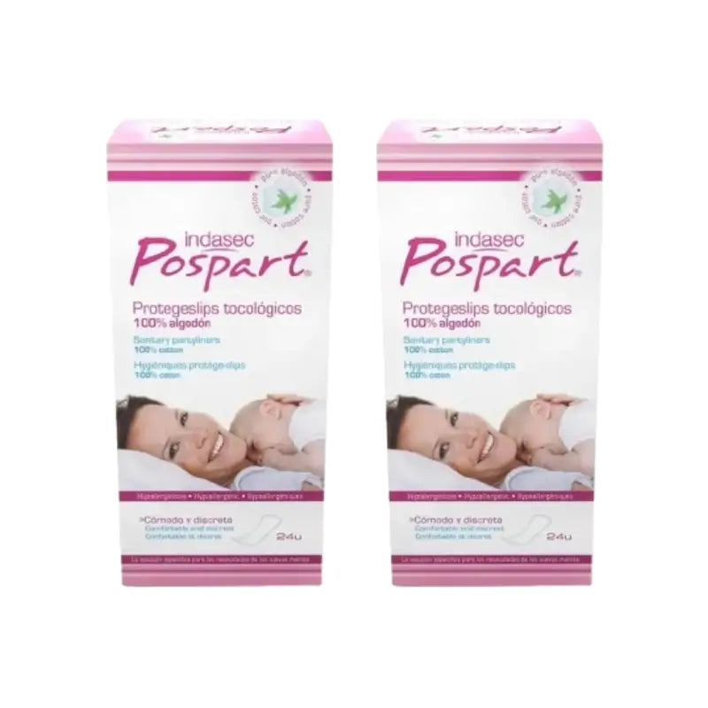 Indasec Pospart Protegeslip, 2 x 24 τεμάχια