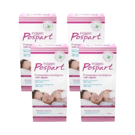 Indasec Pospart Protegeslip, 4 x 24 τεμάχια