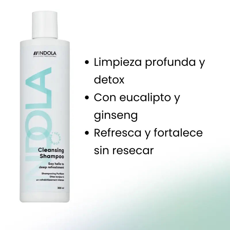 Indola Επαγγελματικό Σαμπουάν Καθαρισμού, 300 ml