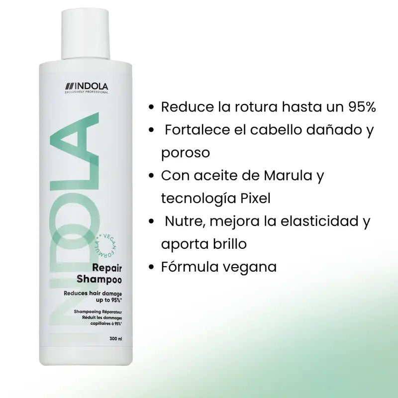 Indola Επαγγελματικό Σαμπουάν Αναζωογόνησης, 300 ml