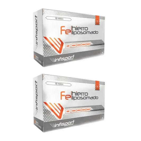 Infisport Fe Liposomado 590 Mg, 2X60 κάψουλες 