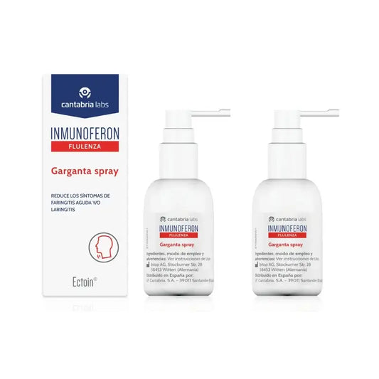 Inmunoferon Flulenza Σπρέι για το λαιμό, 2X20 ml 