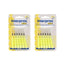 Interprox Οδοντόβουρτσα Interproximal Mini, 2X6 τεμάχια 