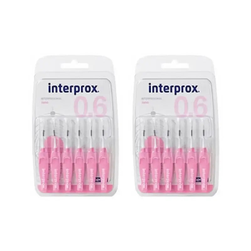Interprox Οδοντόβουρτσα Interproximal Nano, 2X6 τεμάχια 