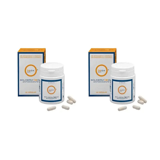 Ioox Solderm Αντιοξειδωτικό, 2X60 κάψουλες 