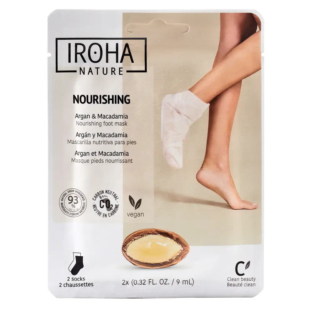 Iroha Nature Σώμα Κάλτσες Μάσκα Θρεπτική, 20 ml 
