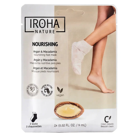 Iroha Nature Σώμα Κάλτσες Μάσκα Θρεπτική, 20 ml 