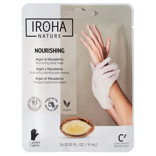 Iroha Nature Γάντια Σώματος με Θρεπτική Μάσκα, 20 ml 