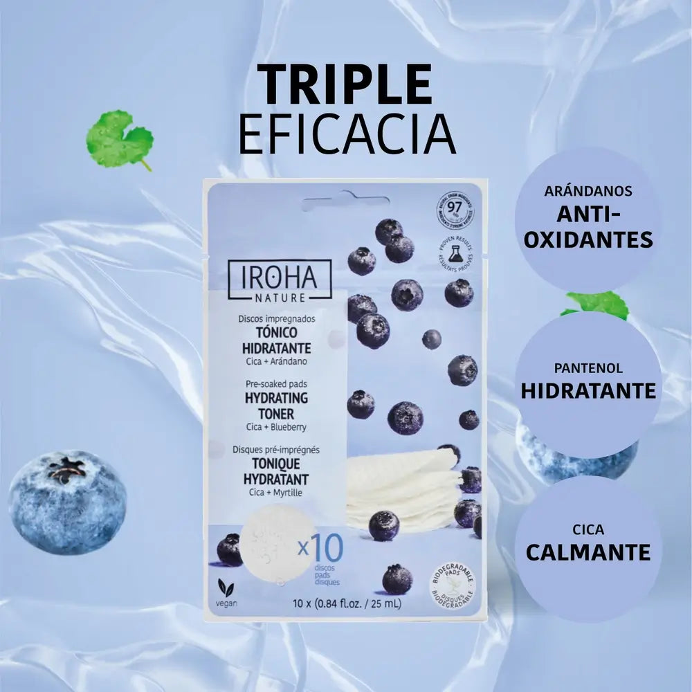 Iroha Nature Ενυδατικά Τονωτικά Δισκία, 10 τεμάχια