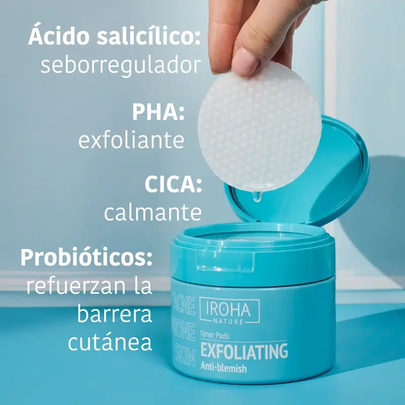 Iroha Nature Δισκία Τονωτικού για Λιπαρό Δέρμα με Απολέπιση και Δράση κατά των Ατελειών, 50 τεμ.
