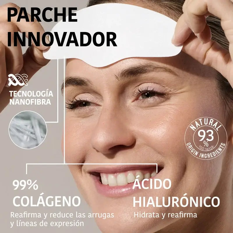 Iroha Nature Επιδέσμους για το πρόσωπο με 99% κολλαγόνο (3 τεμ. + 1 σπρέι), 3 ζεύγη