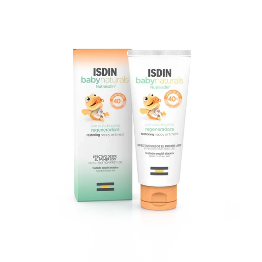 Isdin Baby Naturals Αναζωογονητική αλοιφή για την περιοχή της πάνας 100 ml