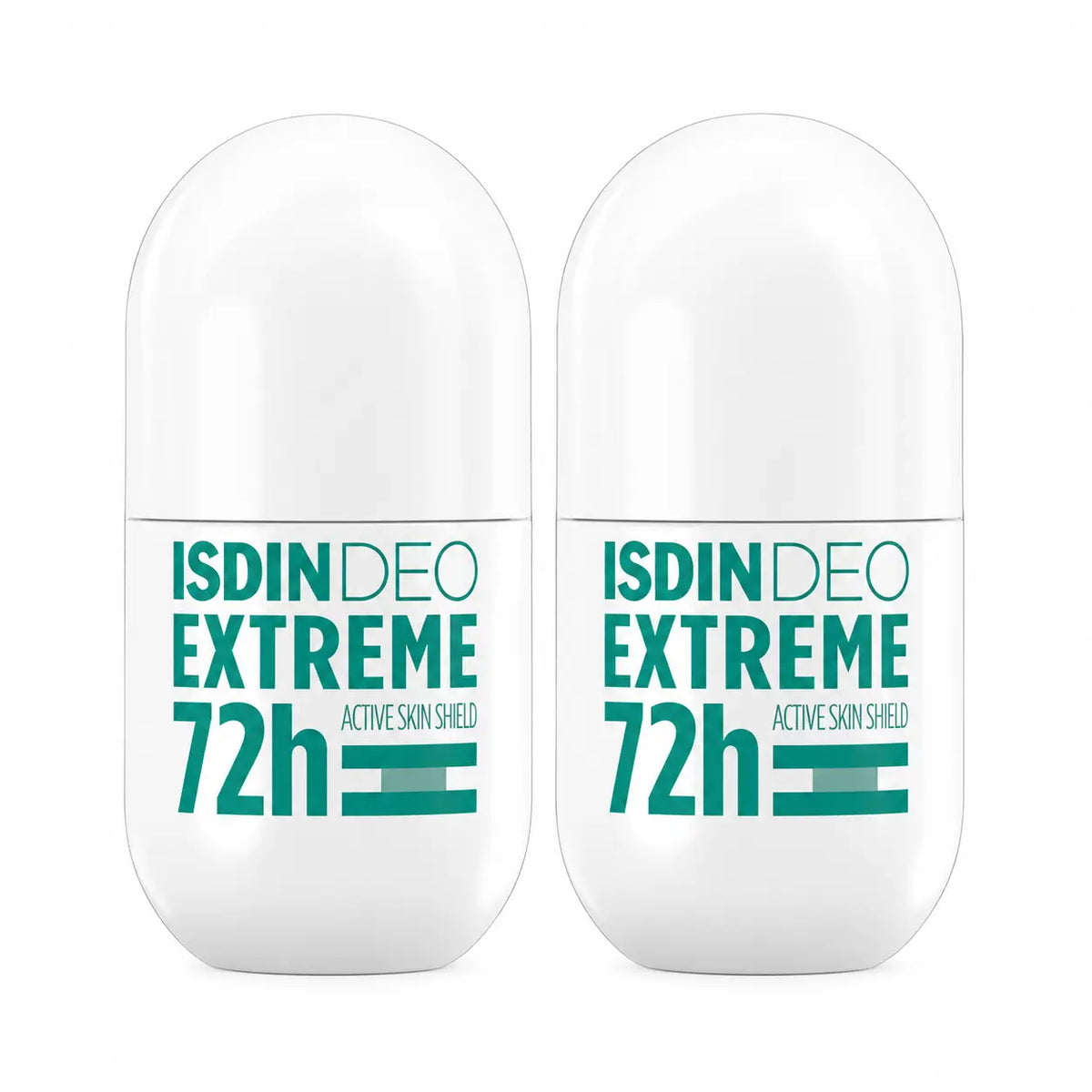 Isdin Deo Extreme Roll On, 50 ml, συσκευασία των 2