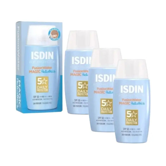 Isdin Αντηλιακό Fusion Water Pediatrics SPF 50, 3×50 ml
