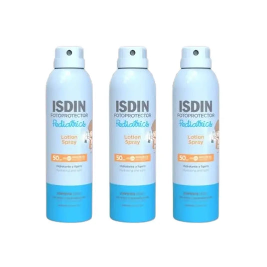 Isdin Παιδικό Αντηλιακό Σπρέι SPF 50+, 3×200 ml