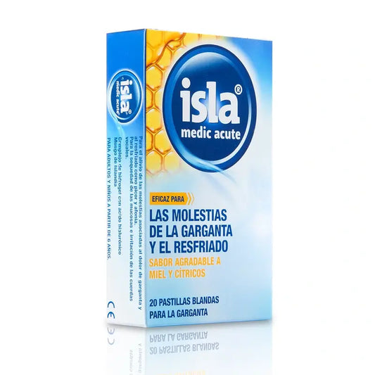 Isla Medic Acute Μηλό-Κιτρικό, 20 τεμάχια