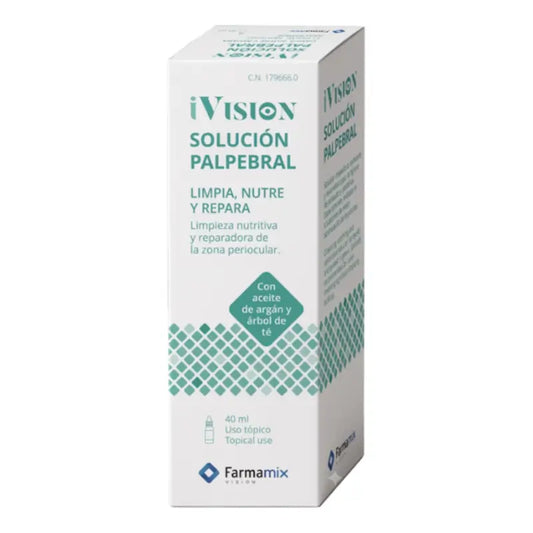 Ivision  Ενεργό διάλυμα για τα βλέφαρα, 40 ml