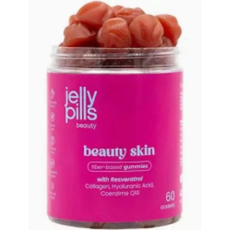 Jelly Pills Grow & Glow Gummies με γεύση φρούτων του δάσους, 60 ζελεδάκια