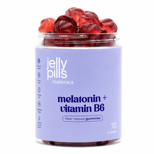Jelly Pills Μελατονίνη με γεύση βατόμουρου, 60 ζελεδάκια