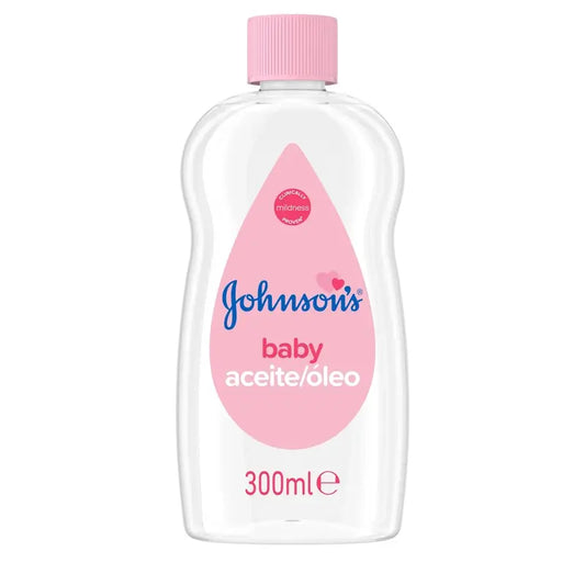 Johnson'S Baby Λάδι κανονικής σύστασης, αφήνει το δέρμα απαλό και υγιές, ιδανικό για ευαίσθητο δέρμα, 300 ml
