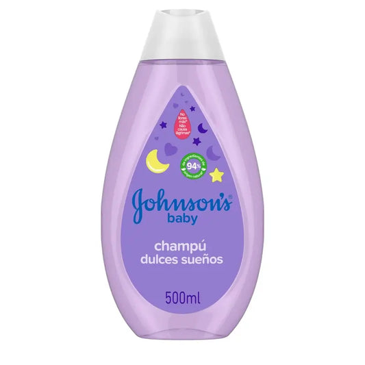 Johnson'S Baby «Γλυκά Όνειρα», Σαμπουάν με χαλαρωτικά αρώματα Naturalcalm, λεβάντα και χαμομήλι, 500 ml