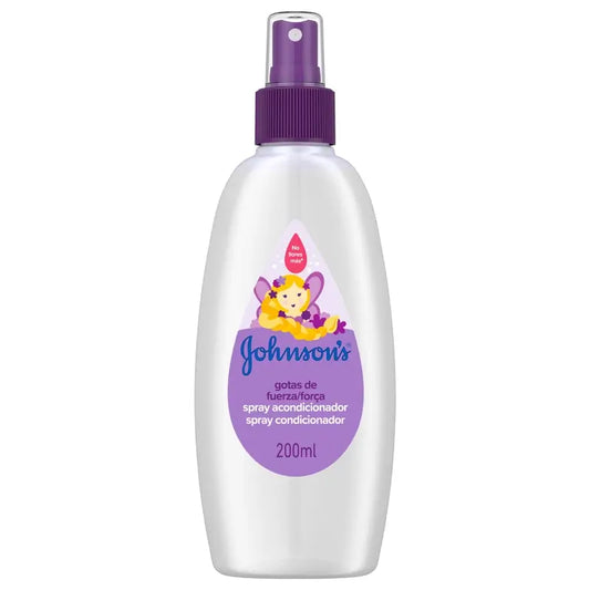 Johnson'S Baby Gotas de Fuerza - Μαλακτικό σε σπρέι για παιδιά, 200 ml