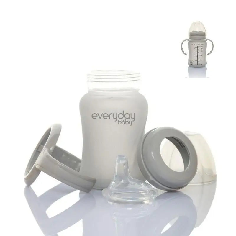 Joykids Κούπα Εκπαίδευσης από Γυαλί 150 ml Γκρι Everyday Baby 