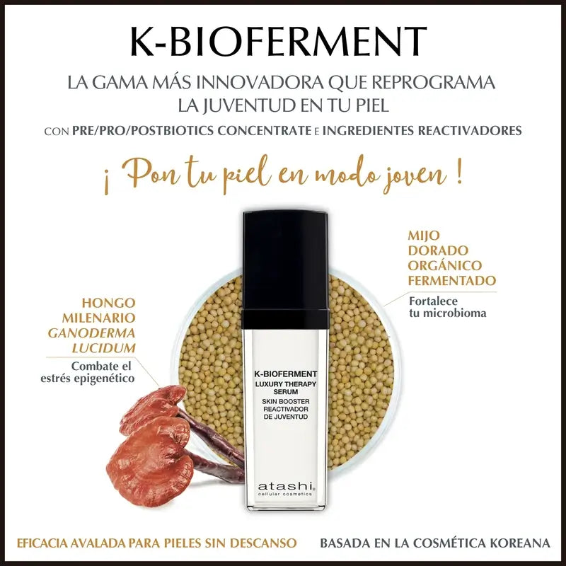 Atashi K-Bioferment Luxury Therapy Serum Facial Skin Booster 30 ml 