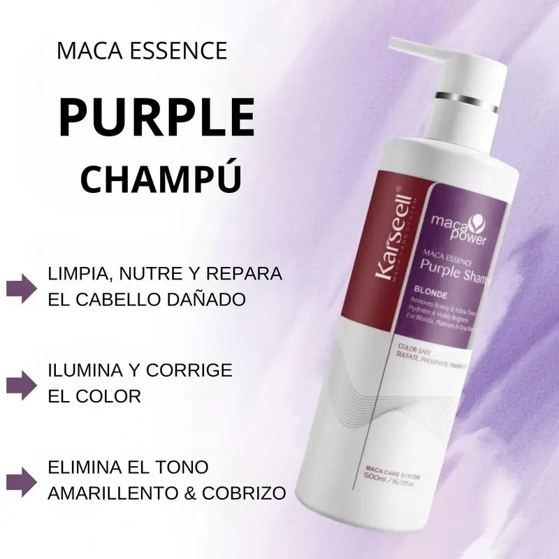 Karseell Σαμπουάν για Μαλλιά Μωβ, 500 ml