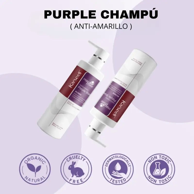 Karseell Σαμπουάν για Μαλλιά Μωβ, 500 ml