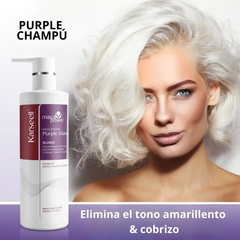 Karseell Σαμπουάν για Μαλλιά Μωβ, 500 ml