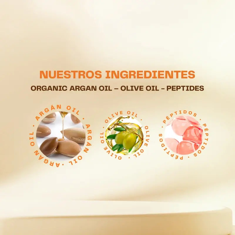 Σαμπουάν Kativa Argan Olive Peptides, 355 ml