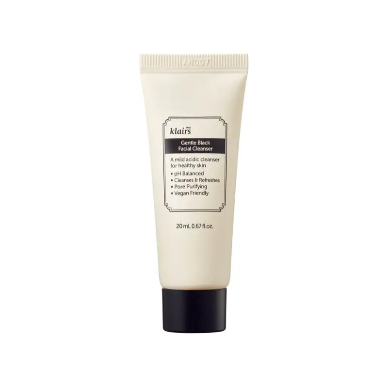Klairs Gentle Black Καθαριστικό Προσώπου, 20 ml