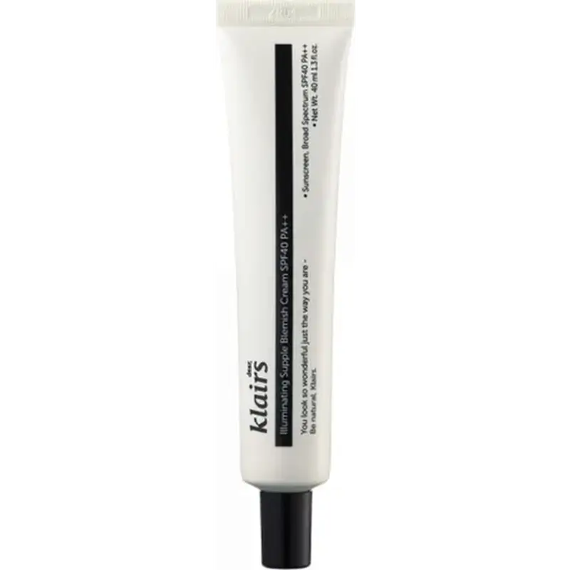 Klairs Illuminating Supple Blemish Κρέμα SPF 40, 40 ml