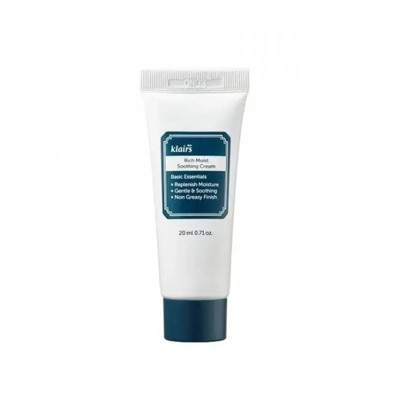 Klairs Rich Moist Soothing Cream, 20 γρ.