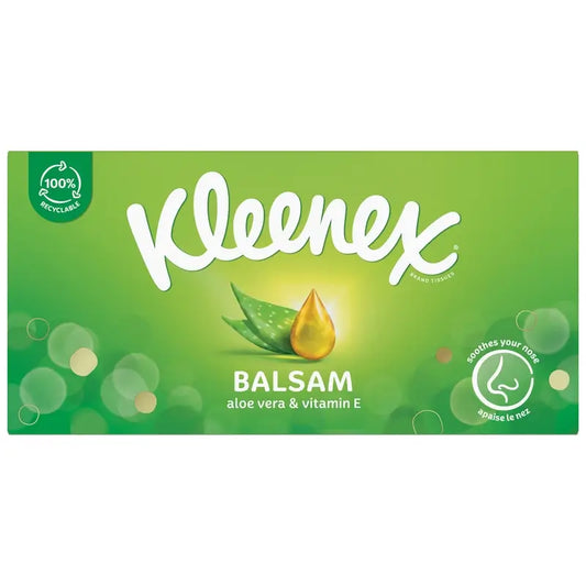 Kleenex Balsam Μαντηλάκια προσώπου, 64 τεμάχια