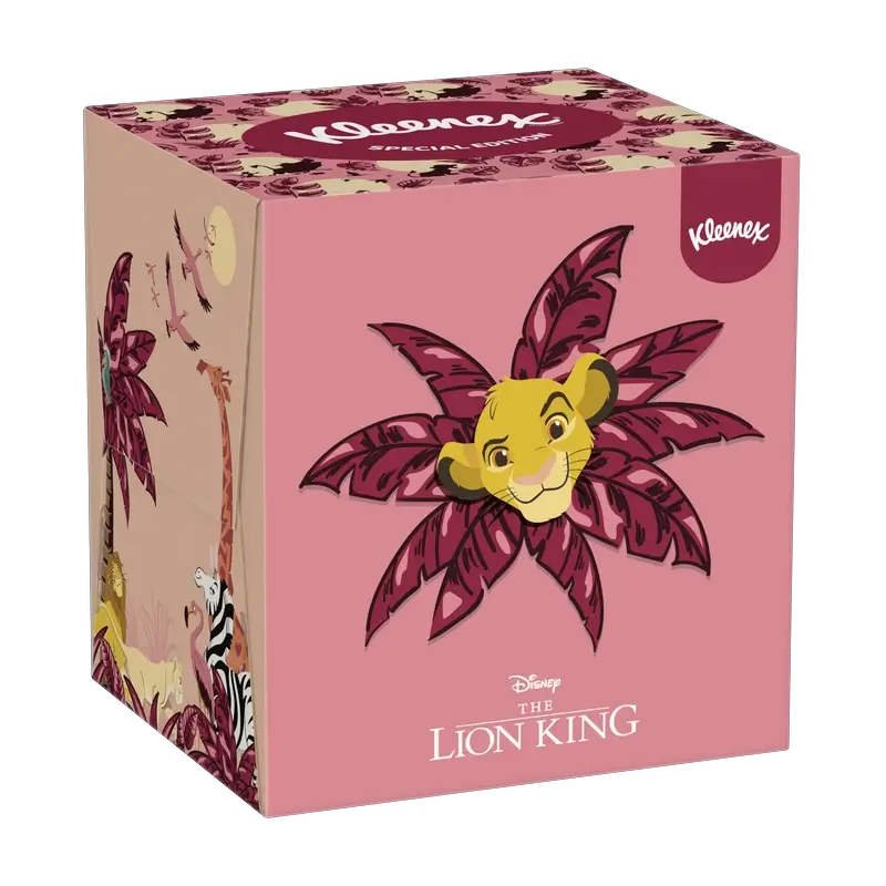 Kleenex Cubo Disney Χαρτομάντιλα για το πρόσωπο, 48 τεμάχια