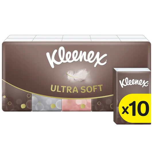 Kleenex Ultrasoft Mini Μαντηλάκια Τσέπης, 10 τεμάχια