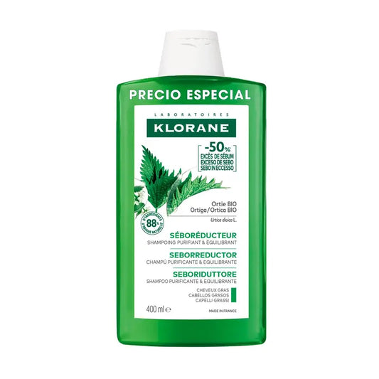 Klorane Σαμπουάν με τσουκνίδα 400 ml