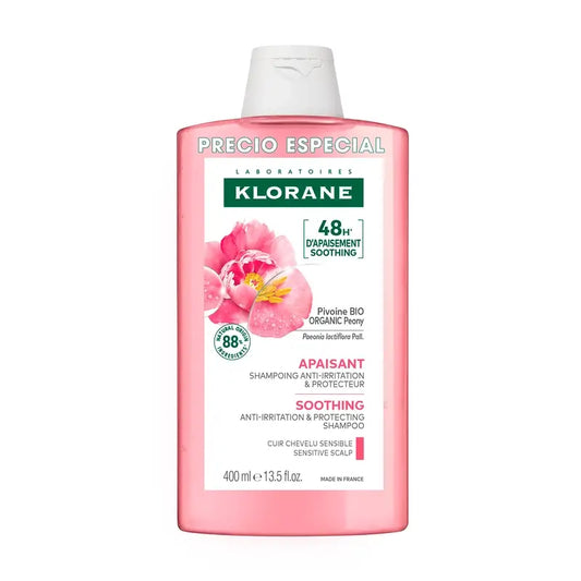Klorane Organic Peony Shampoo 400 ml
