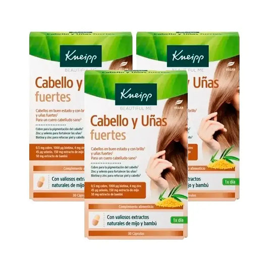 Kneipp «Ισχυρά Μαλλιά και Νύχια», Συσκευασία 3 x 30 κάψουλες