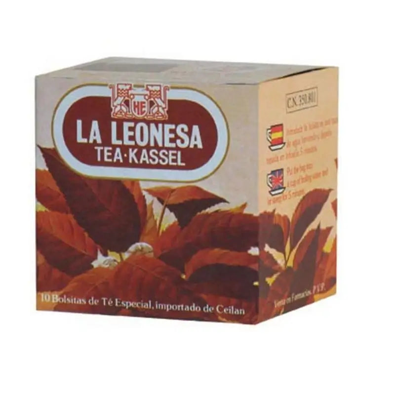 La Leonesa Μαύρο Τσάι Kassel, 10 πυραμιδωτά φακελάκια