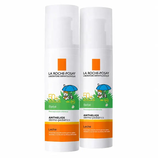 La Roche-Posay Anthelios Dermo-Pediatrics Αντηλιακό Γαλάκτωμα για Μωρά SPF50+,  Συσκευασία 2 x 50 ml