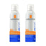 La Roche Posay Anthelios UV Sport Αόρατο Δροσιστικό Σπρέι SPF 50+, 2×200 ml