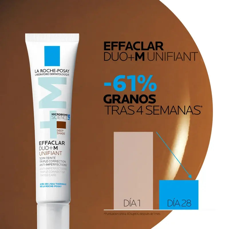 La Roche Posay Effaclar Duo+M Unifiant Deep, 40 ml