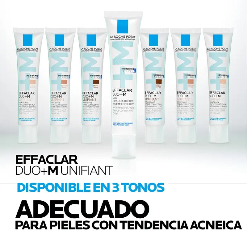 La Roche Posay Effaclar Duo+M Unifiant Deep, 40 ml