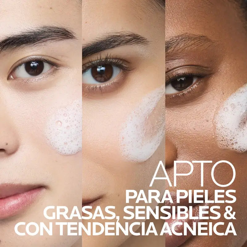 La Roche-Posay Effaclar Μικροαπολεπιστικό Τζελ, Επαναγεμιζόμενη Συσκευασία, 400 ml