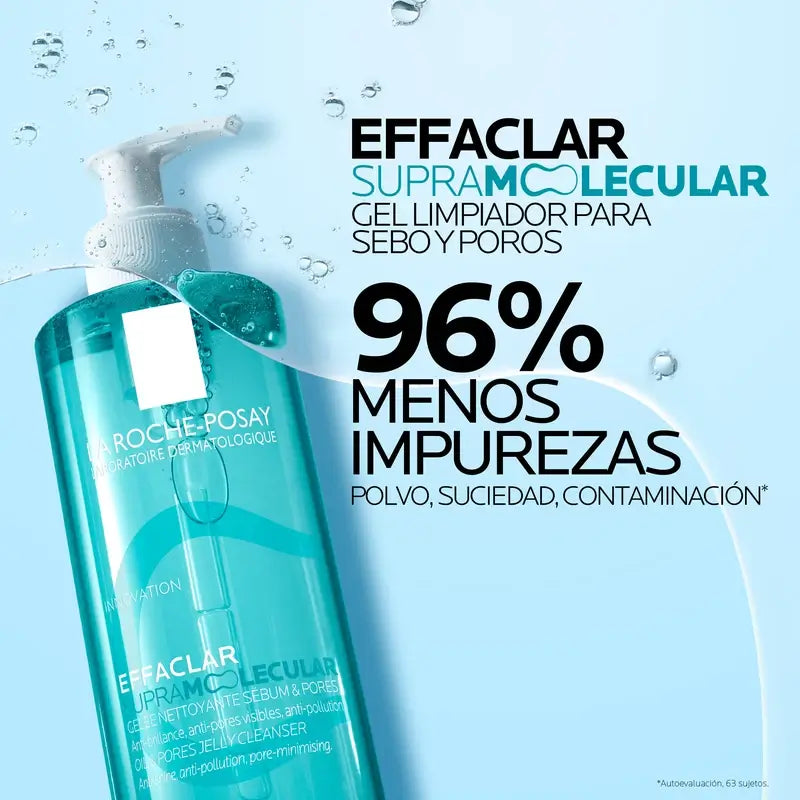 La Roche-Posay Effaclar Supramolecular Gel Καθαριστικό, 400 ml