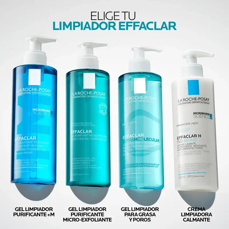 La Roche-Posay Effaclar Supramolecular Gel Καθαριστικό, 400 ml